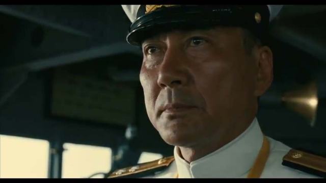 L'ammiraglio Yamamoto (Kôji Yakusho) sul ponte di comando